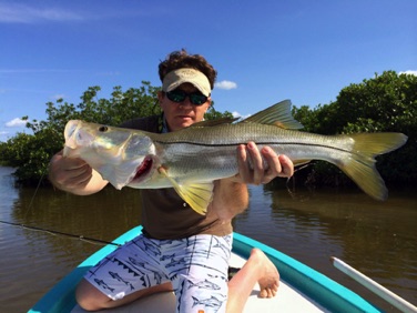 Jhara Carter with snook