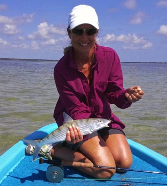 Monique and her Bonefish